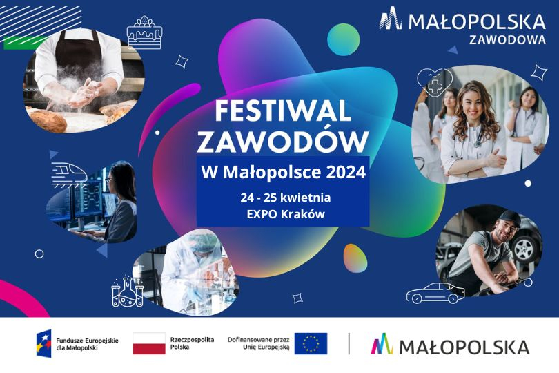 Grafika promująca - Festiwal Zawodów