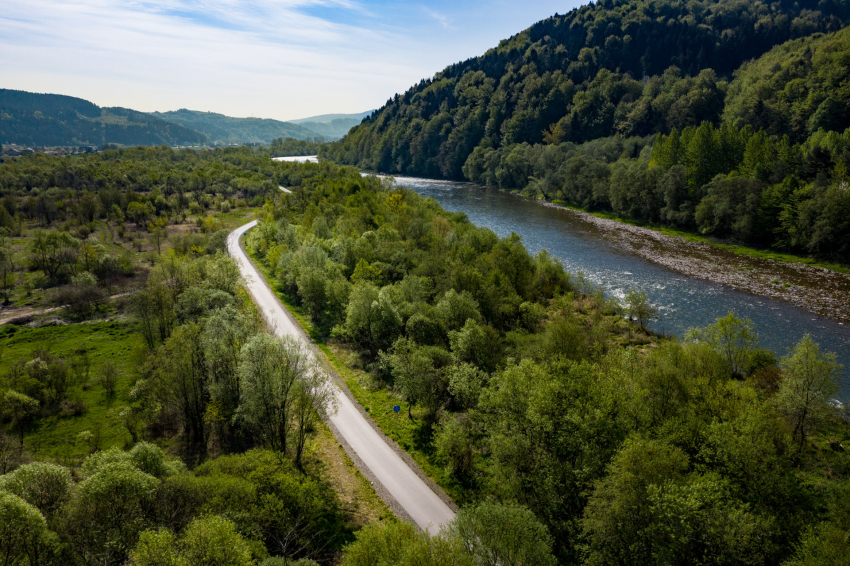 Ścieżka rowerowa.
