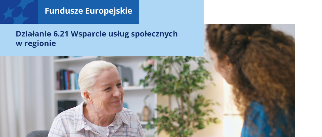Starsza pani je posiłek.