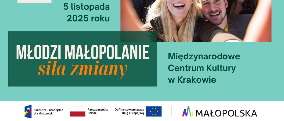 Plakat z informacją o wydarzeniu.